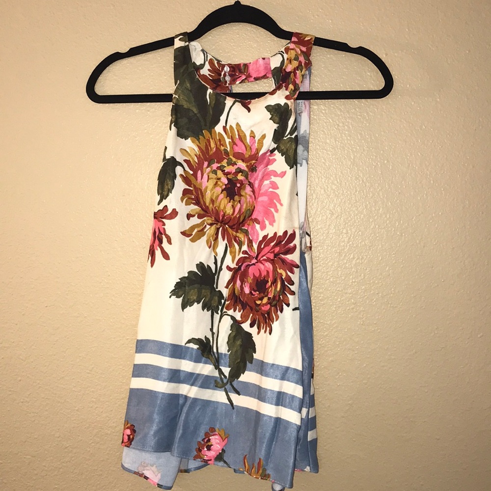 Size M Floral top from Zara